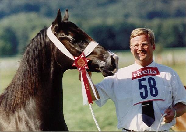 Emily winning in Switzerland 1994